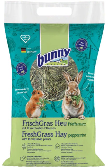 Bunny Nature FreshGrass Hay Peppermint 500g
