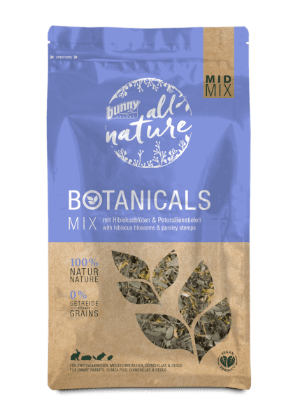 BOTANICALS MID MIX Hibiscus Blossoms & Parsley Stems 150g