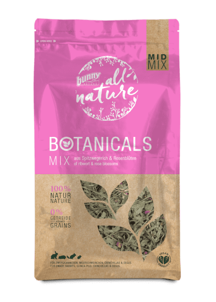 BOTANICALS MID MIX Ribwort & Rose Blossoms 120g