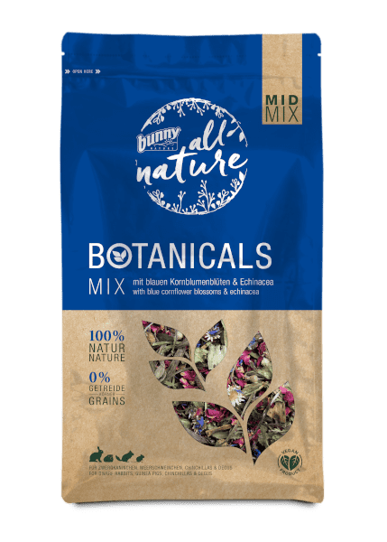BOTANICALS MID MIX Blue Cornflower Blossoms & Echinacea 120g