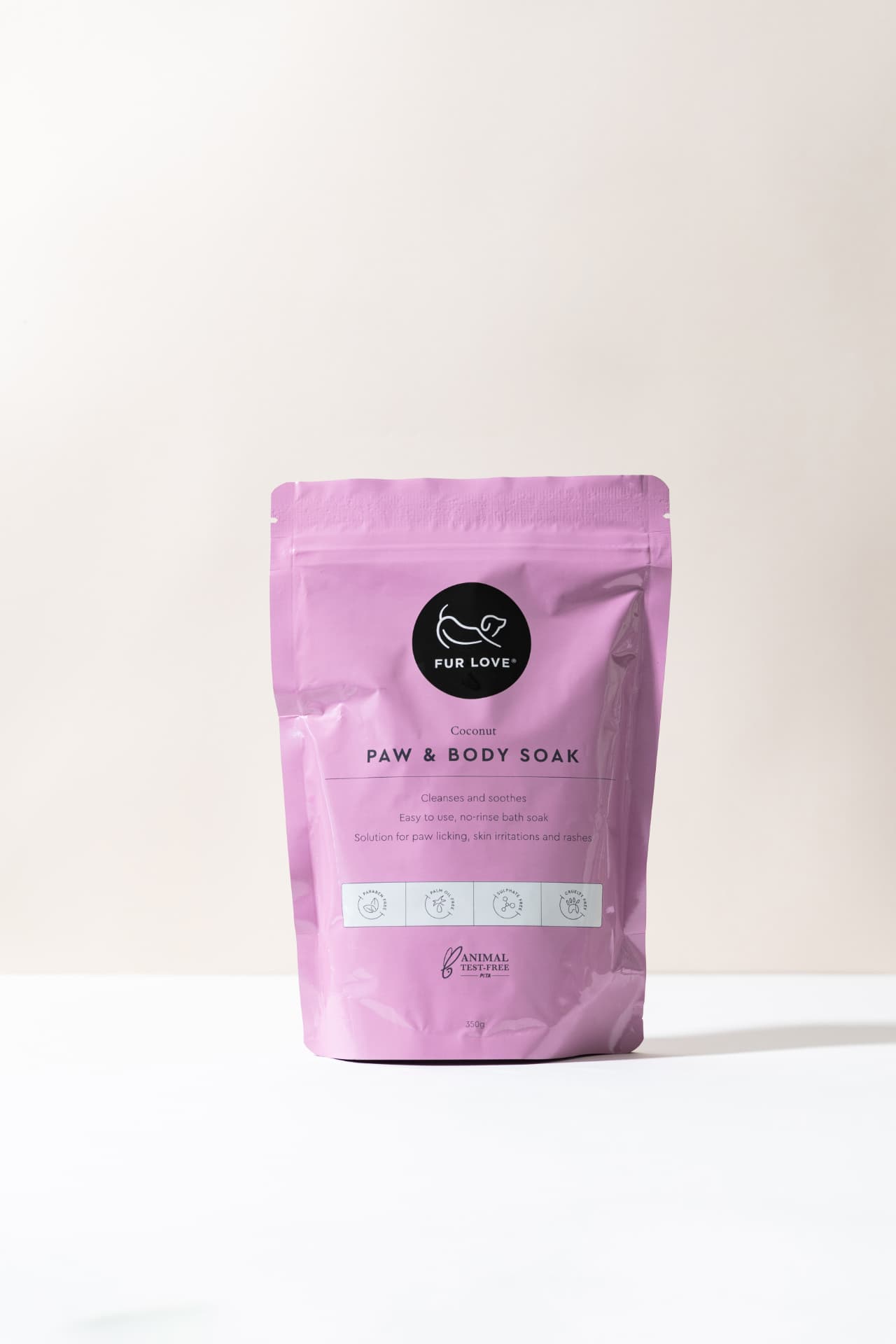 Fur Love Coconut Paw & Body Soak 350 g