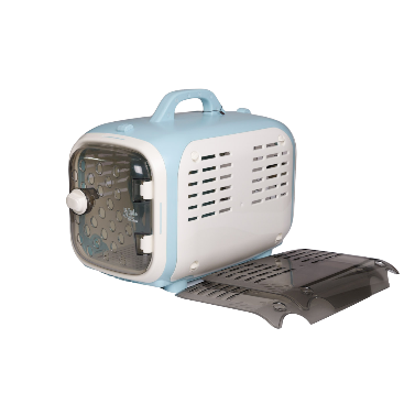 My Littleone's Favorite Pet Carrier, Blue, with changeable side panel